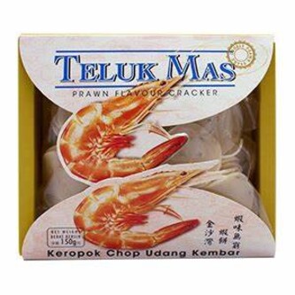 San Shu Gong Teluk Mas Prawn Flavour Cracker 三叔公金沙湾虾饼 150g