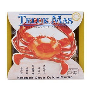 San Shu Gong Teluk Mas Crab Flavour Cracker 三叔公金沙湾螃蟹片 150g